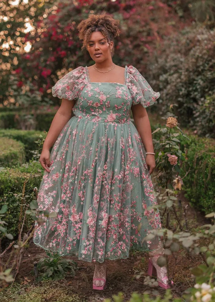 Blushing Meadow Dress by JessaKae