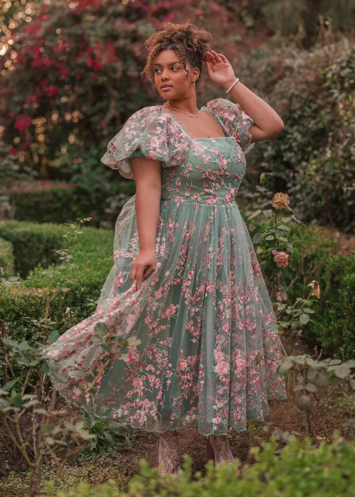Blushing Meadow Dress by JessaKae