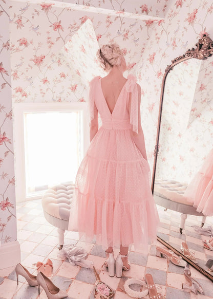 Jeanne Dress Pink by JessaKae