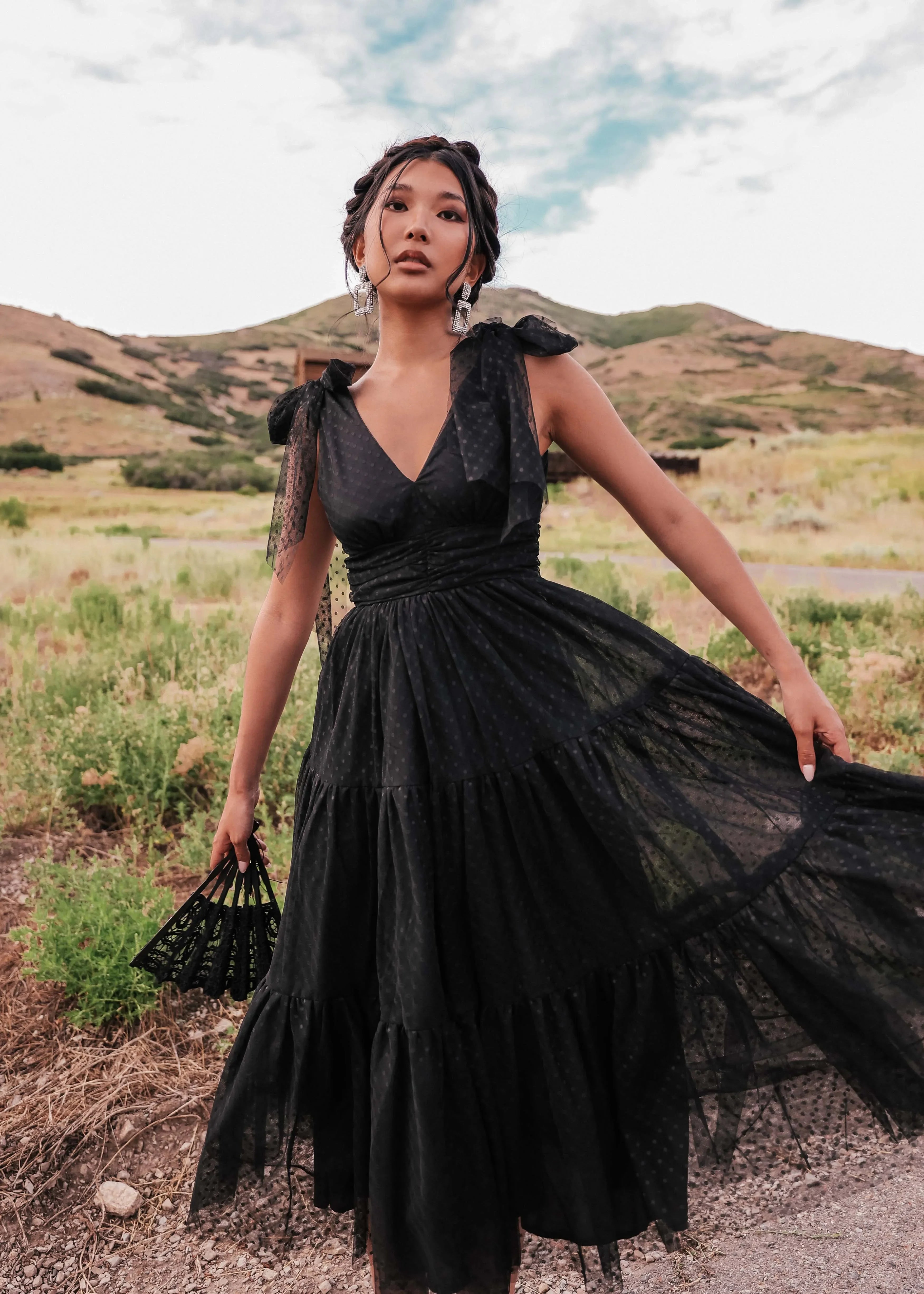 Jeanne Dress Black by JessaKae