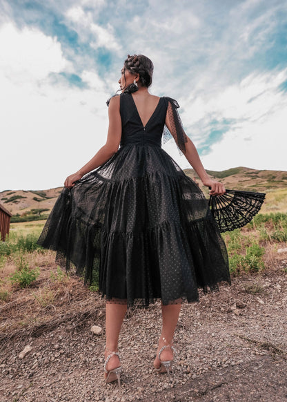 Jeanne Dress Black by JessaKae