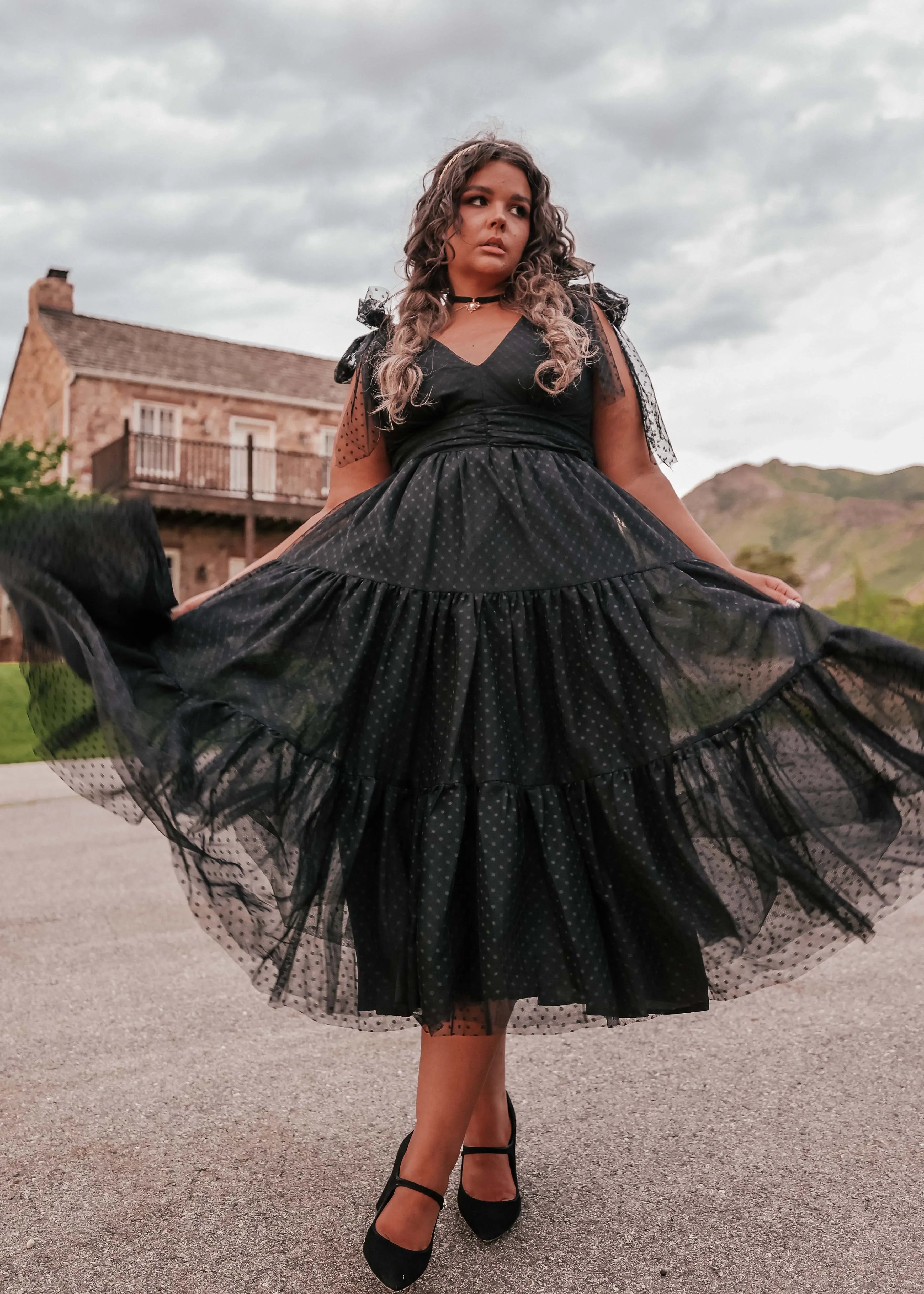 Jeanne Dress Black by JessaKae