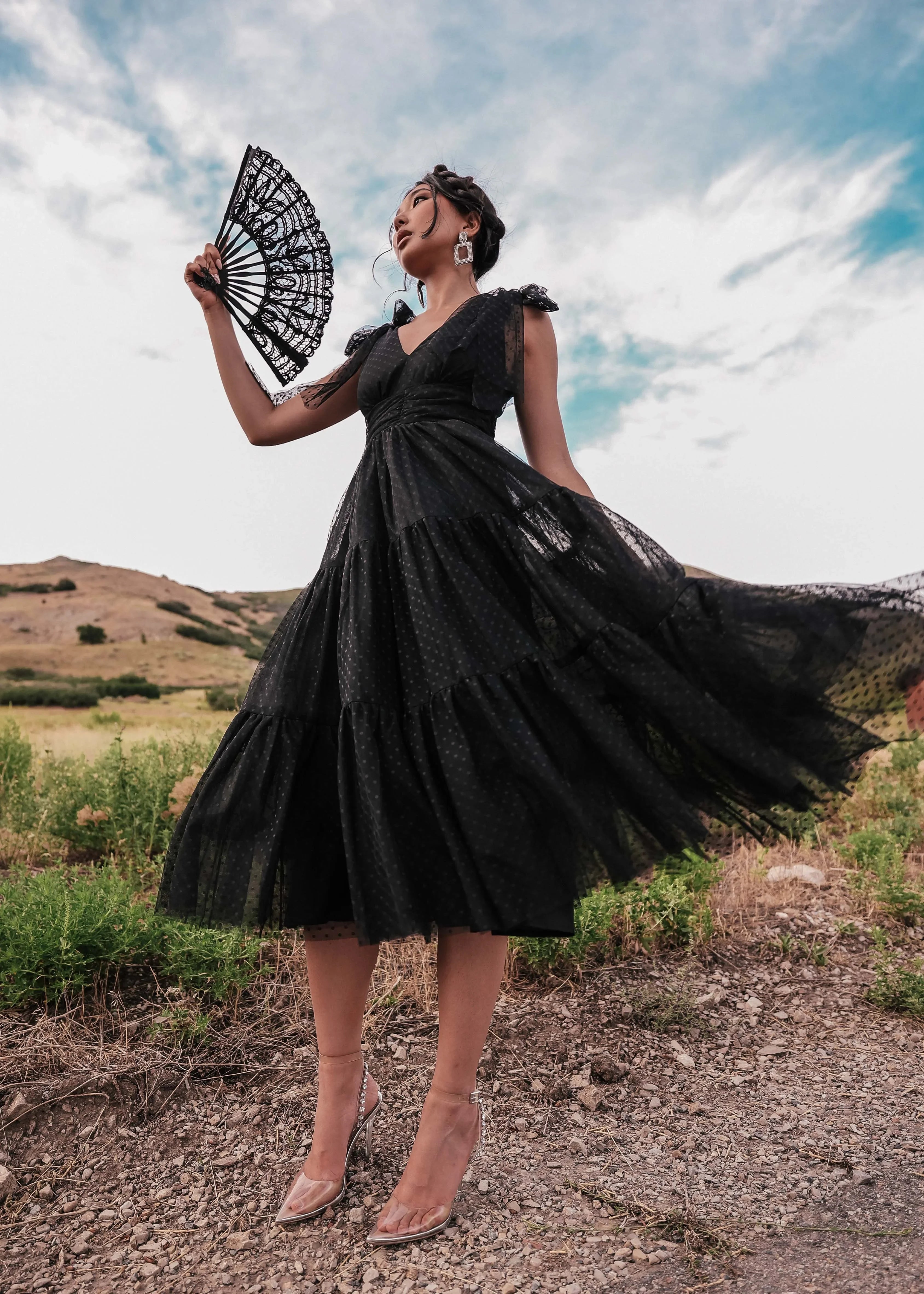 Jeanne Dress Black by JessaKae