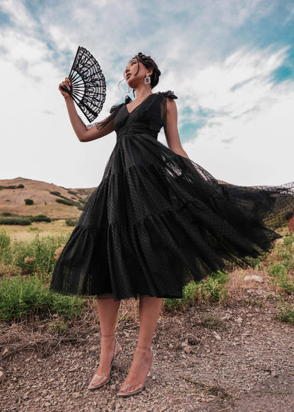 Jeanne Dress Black by JessaKae
