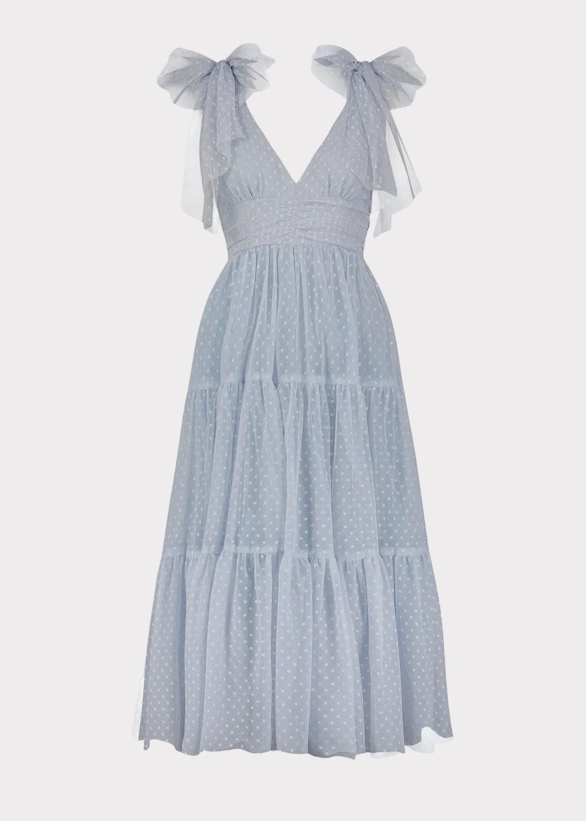 Jeanne Dress Dusty Blue by JessaKae