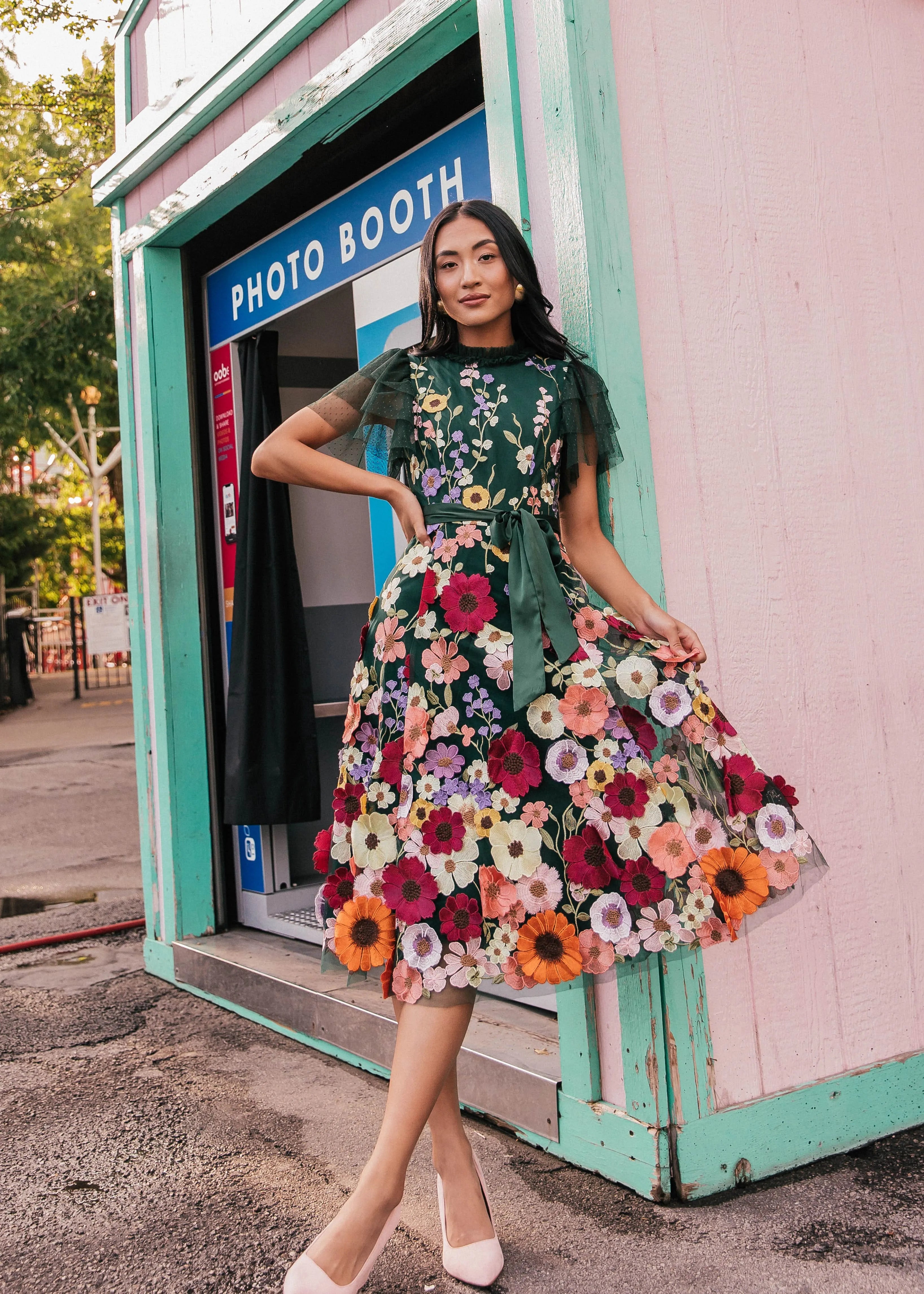 Jubilee Dress Evergreen by JessaKae