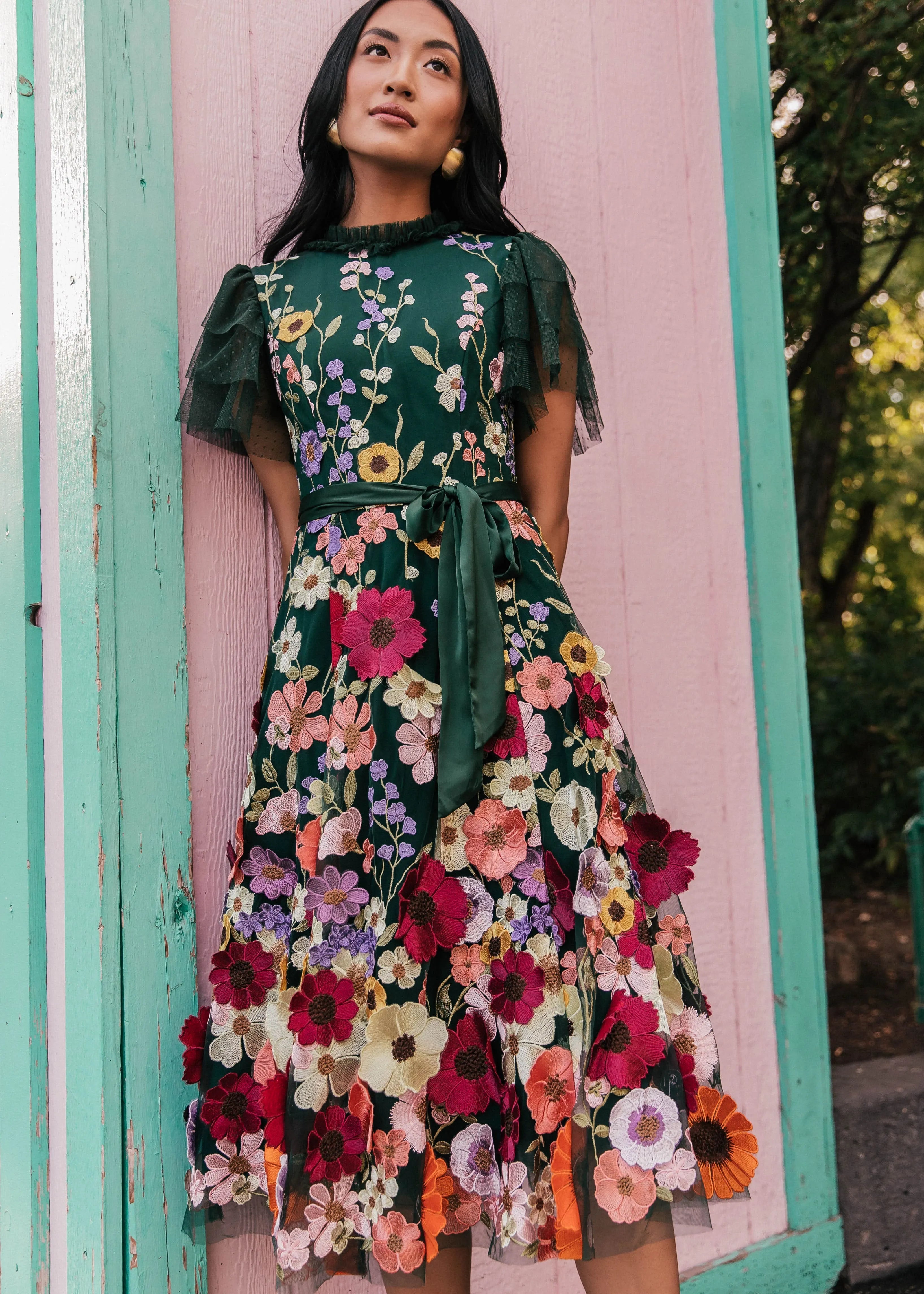 Jubilee Dress Evergreen by JessaKae