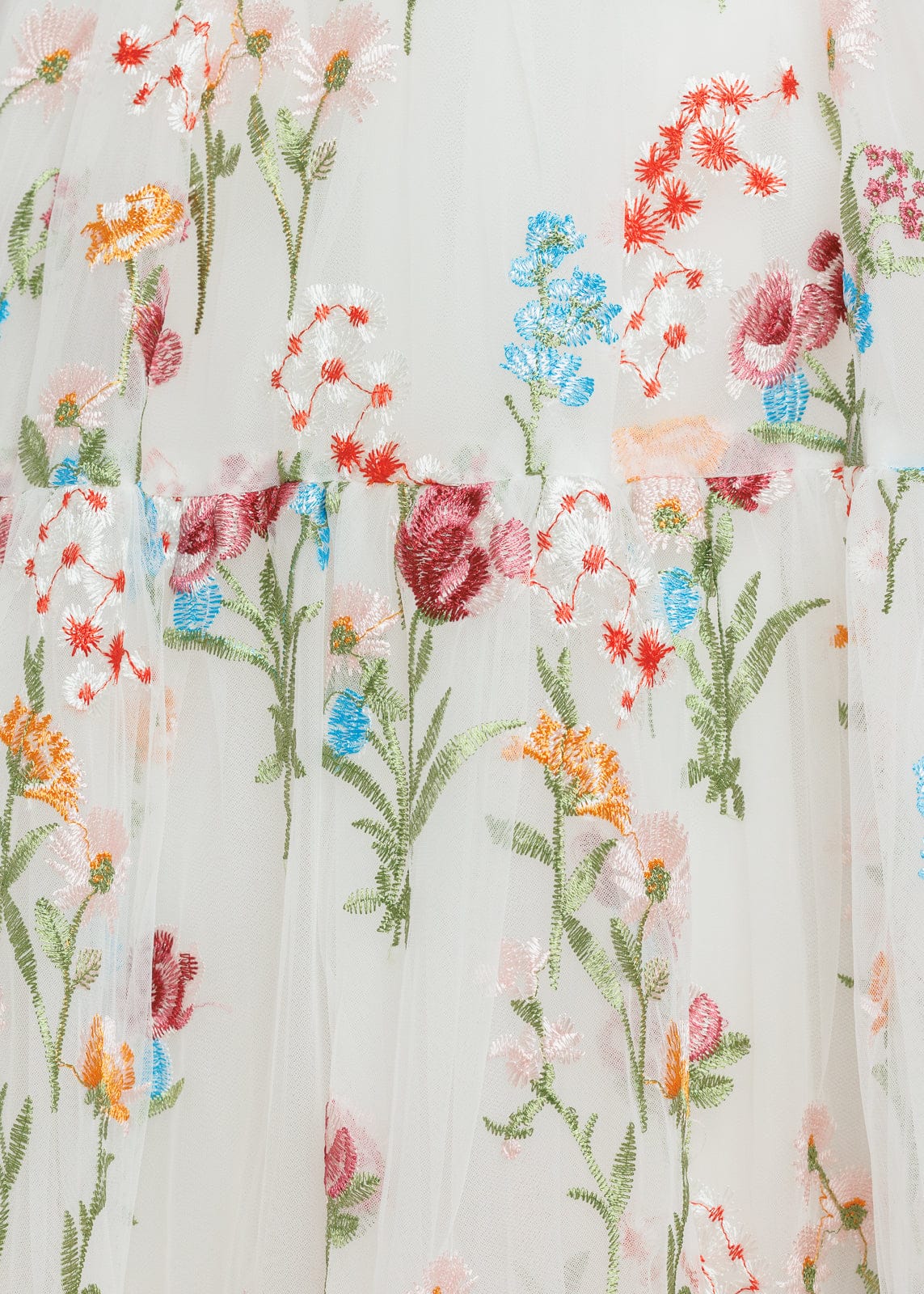 Margaret Floral Midi Dress White by JessaKae