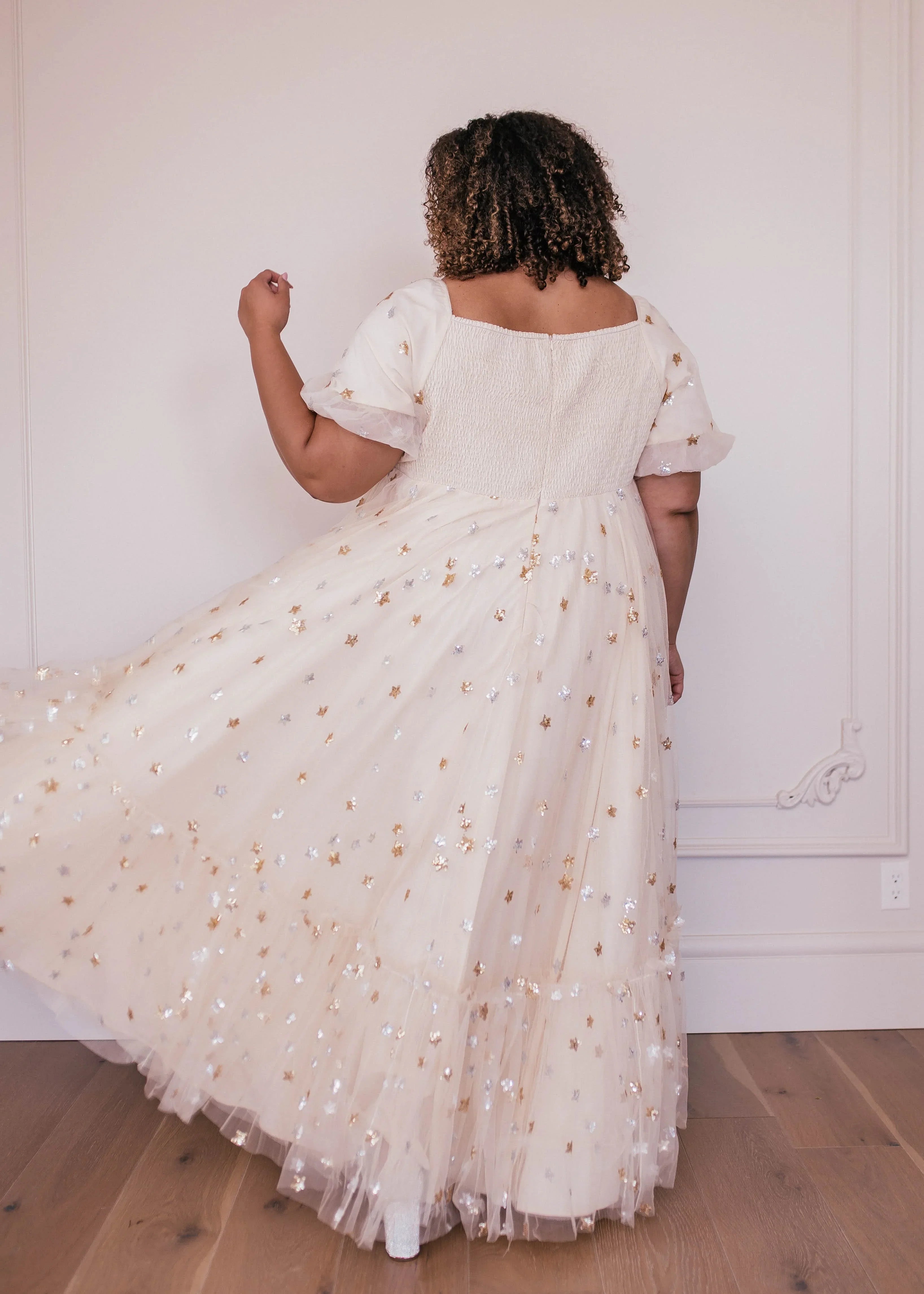 Wendy Dress Cream Star by JessaKae