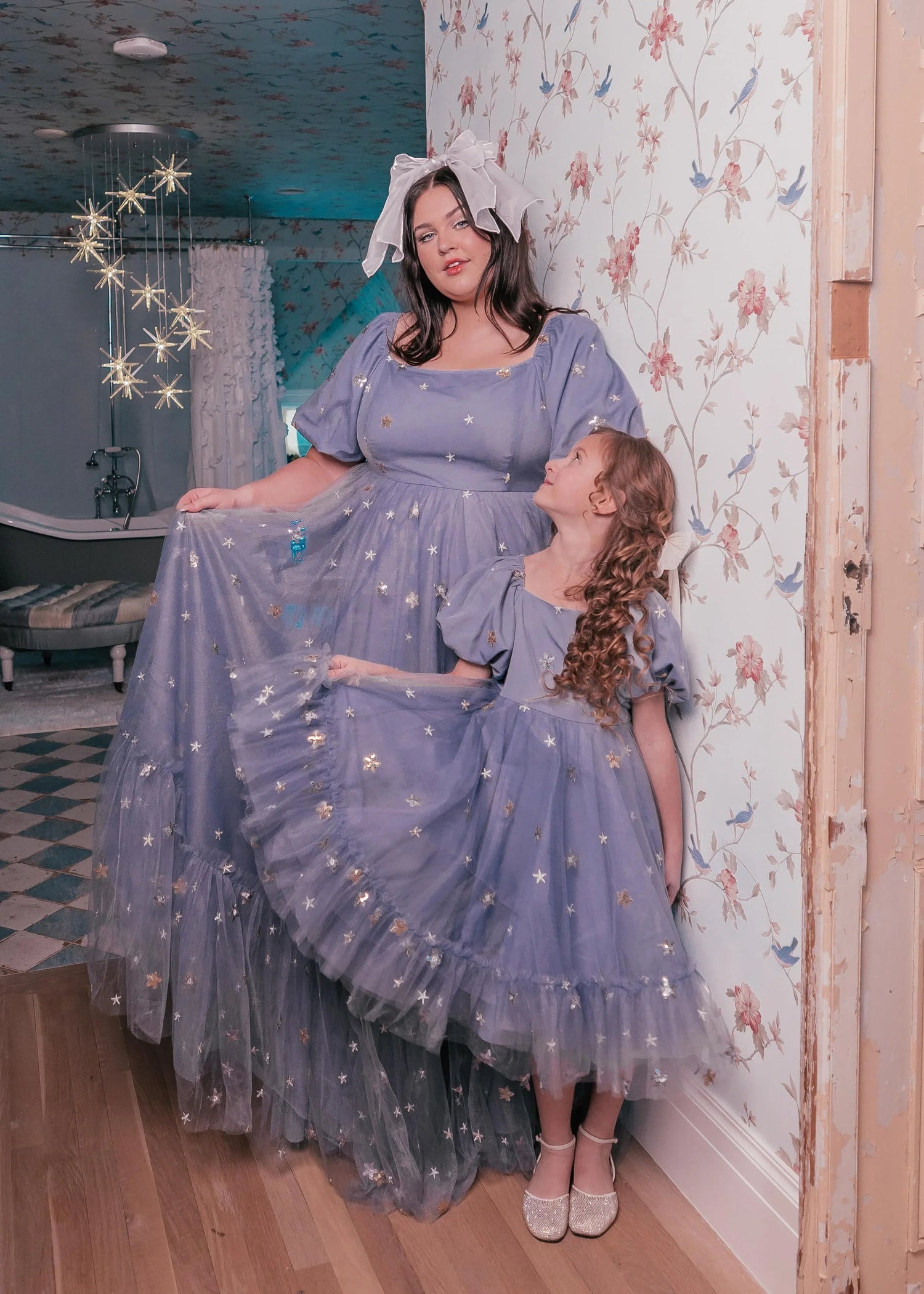 Wendy Dress Blue Star by JessaKae