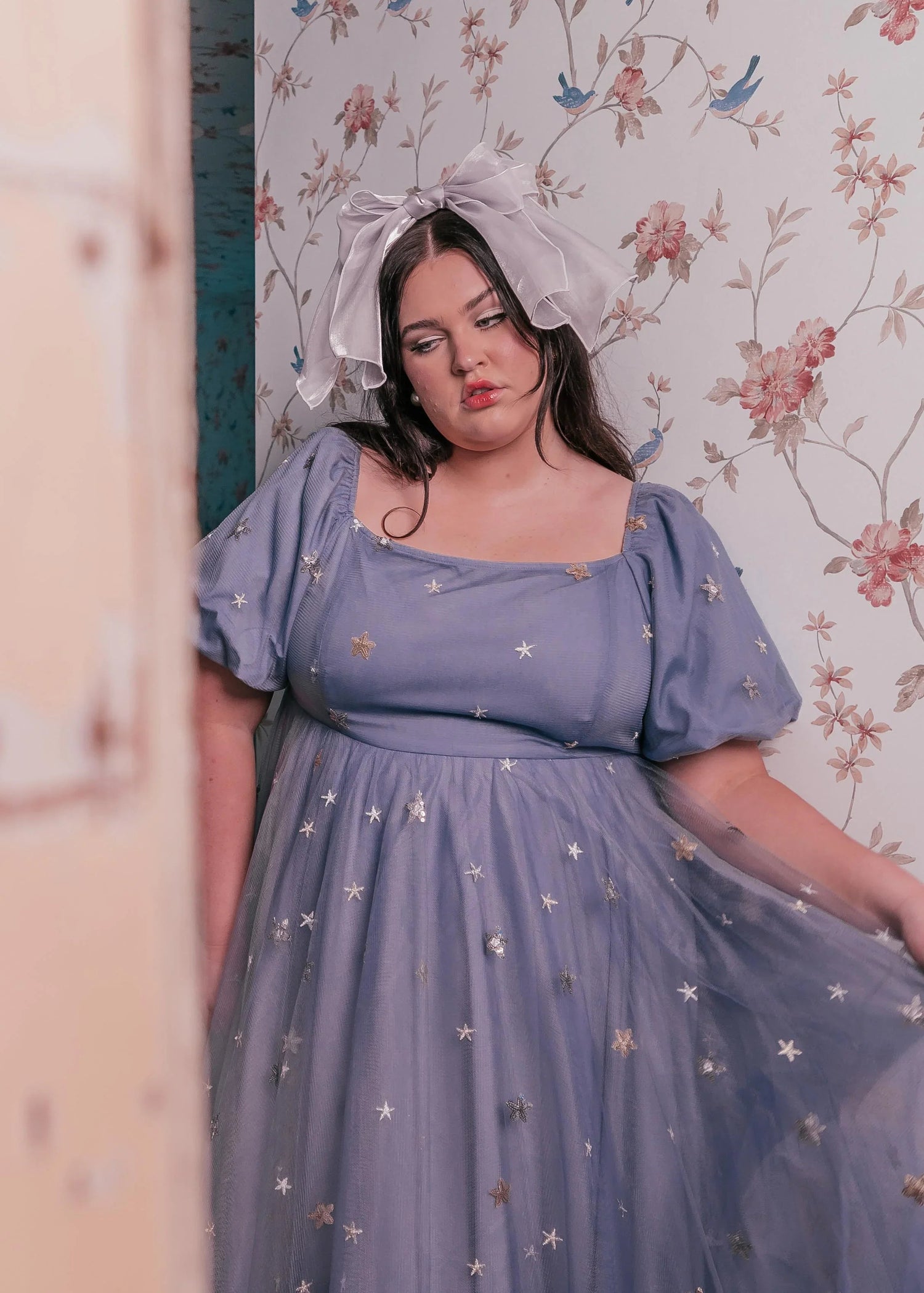 Wendy Dress Blue Star by JessaKae