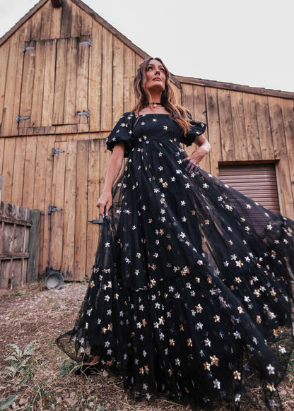 Wendy Dress Black Star by JessaKae