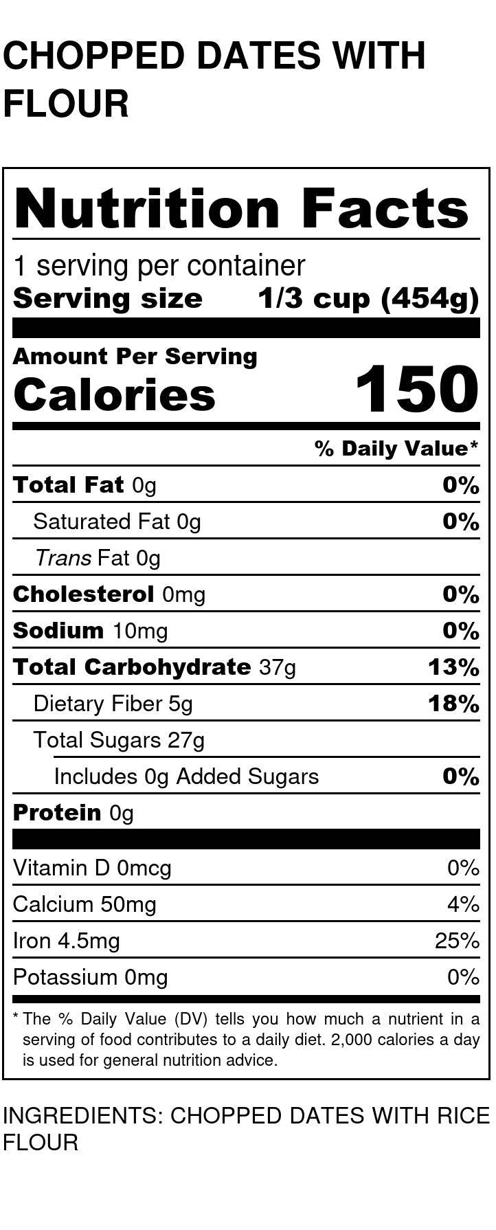 Date Pieces, Oat Flour by Country Life Natural Foods
