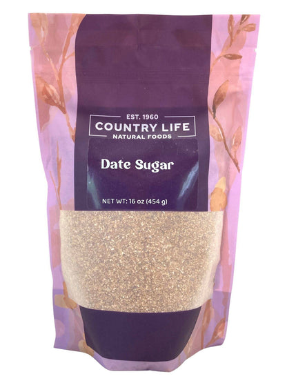 Date Sugar, Granulated by Country Life Natural Foods