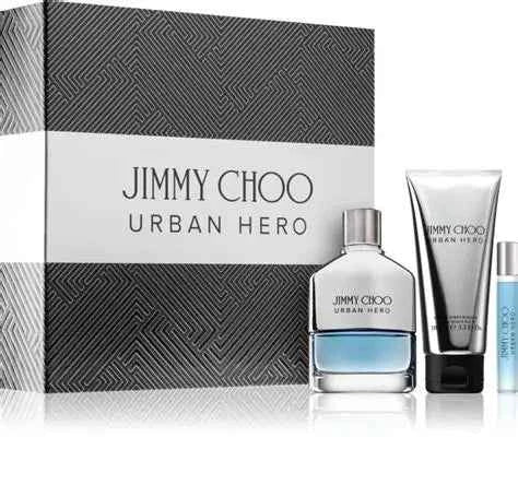 Jimmy Choo Urban Hero 3-Piece Gift Set for Men