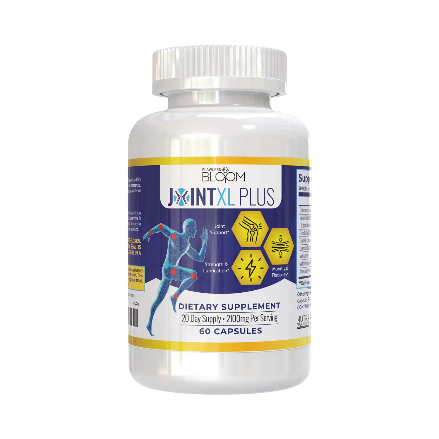 JointXL Plus - Advance Bone &amp; Joint Support Supplement with Glucosamine