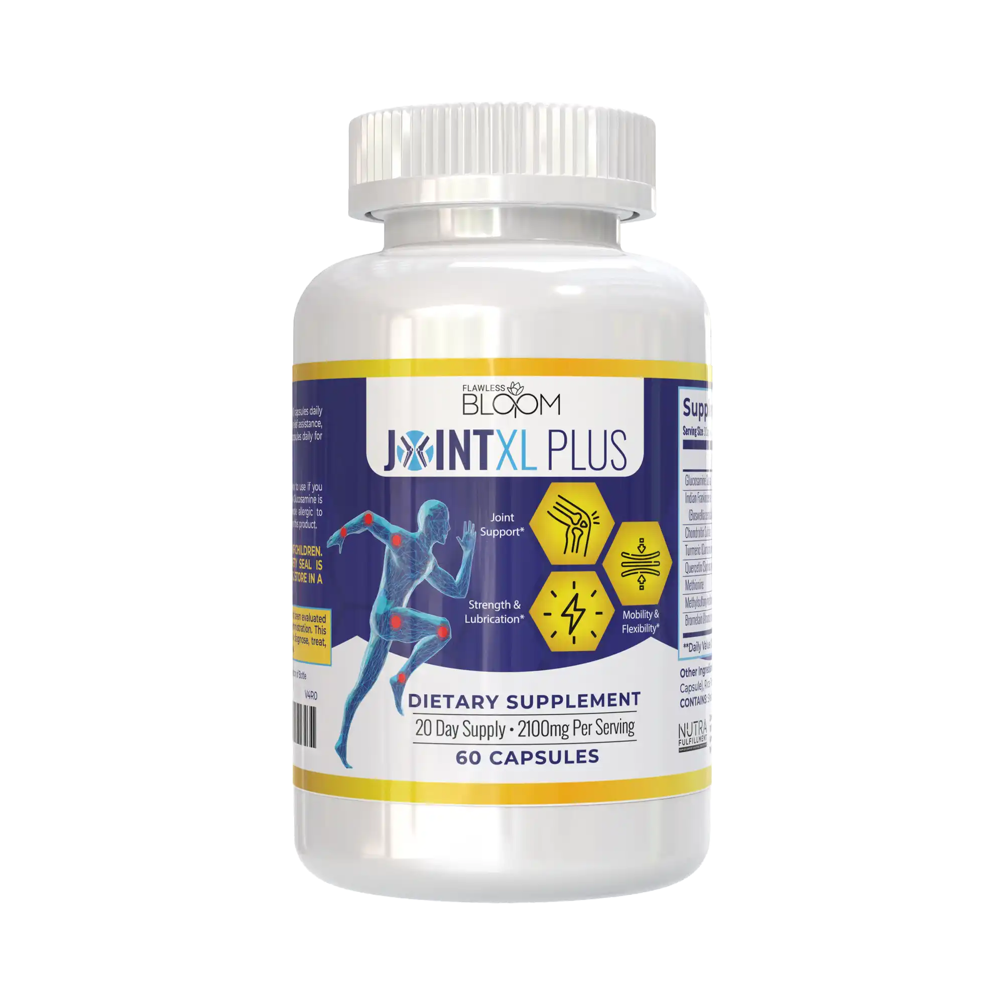 JointXL Plus - Advance Bone &amp; Joint Support Supplement with Glucosamine