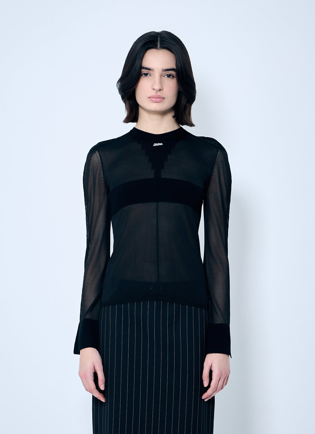 Jean Paul Gaultier Women Open-Knit Sweater by Luosophy