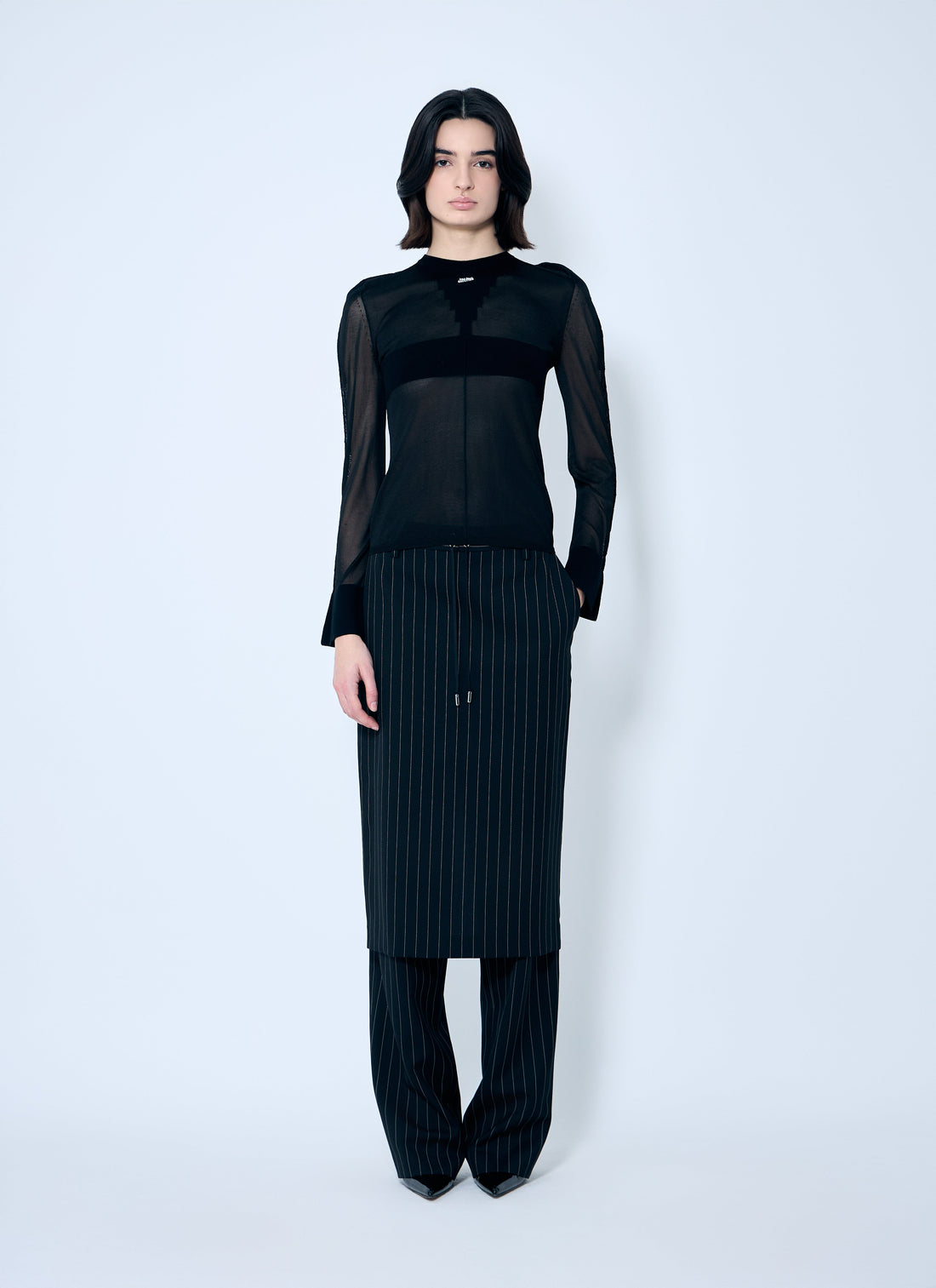 Jean Paul Gaultier Women Open-Knit Sweater by Luosophy