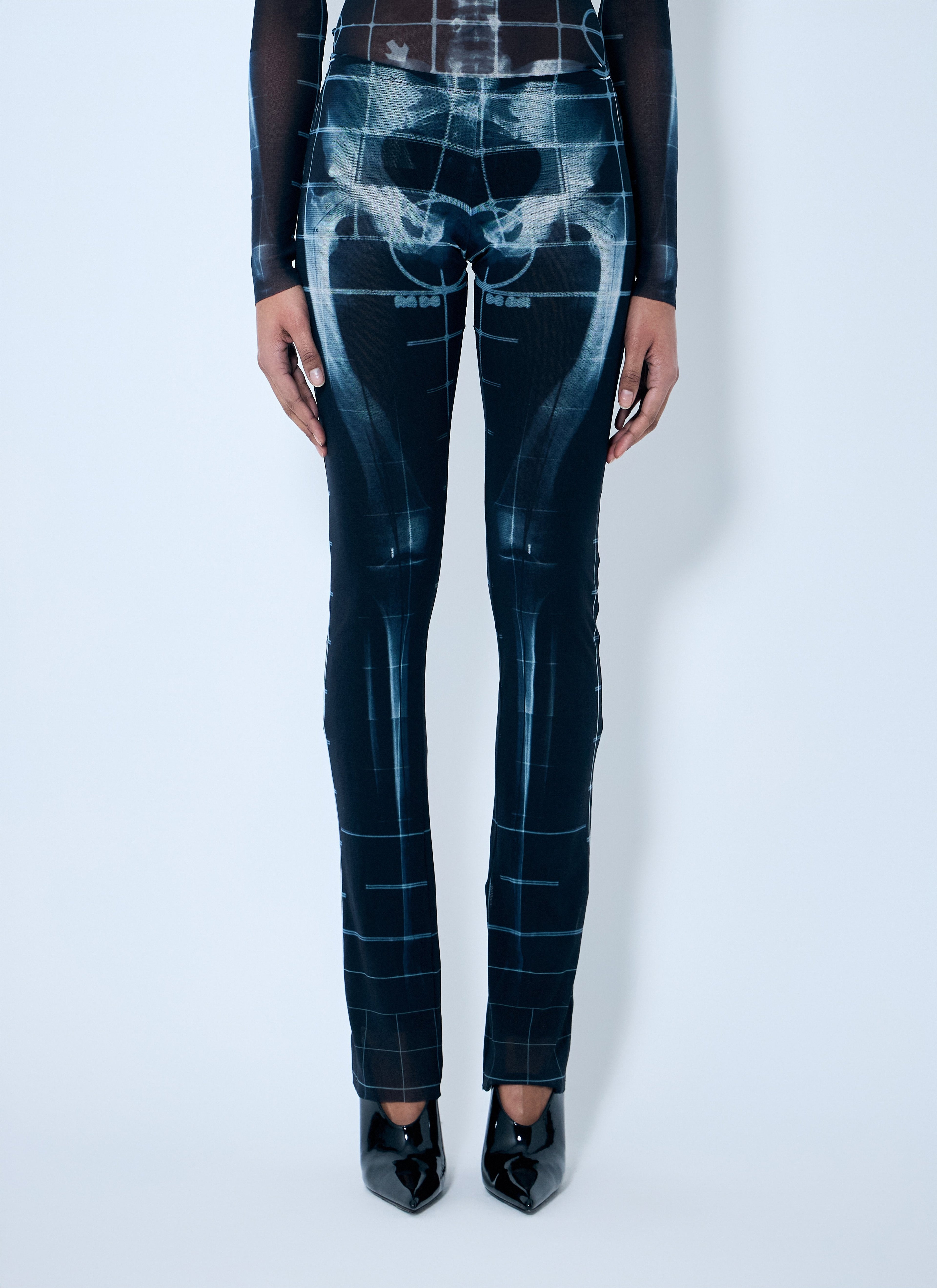 Jean Paul Gaultier Women Squeletor Mesh Pants by Luosophy