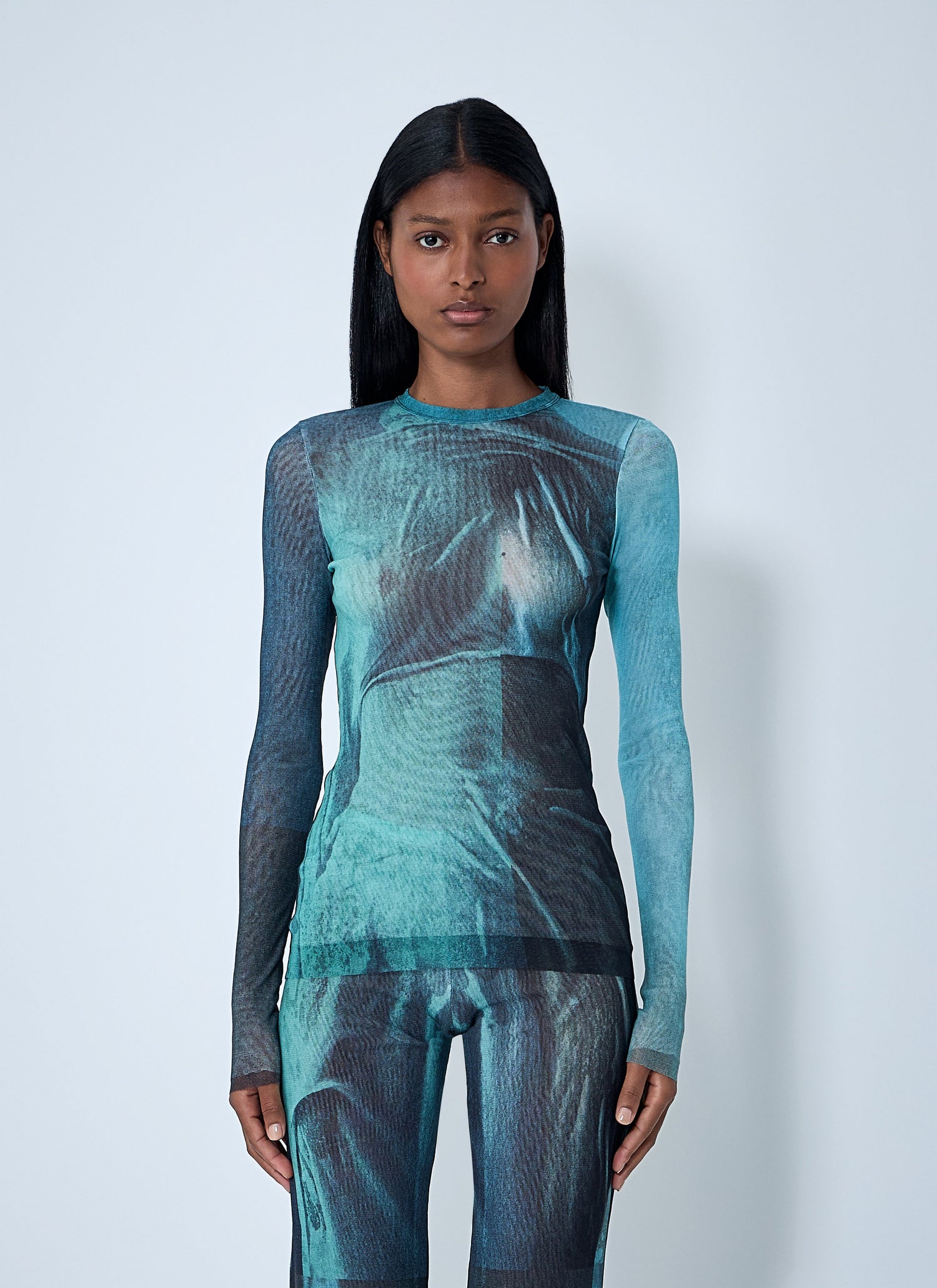 Jean Paul Gaultier Women Water Mesh Top by Luosophy
