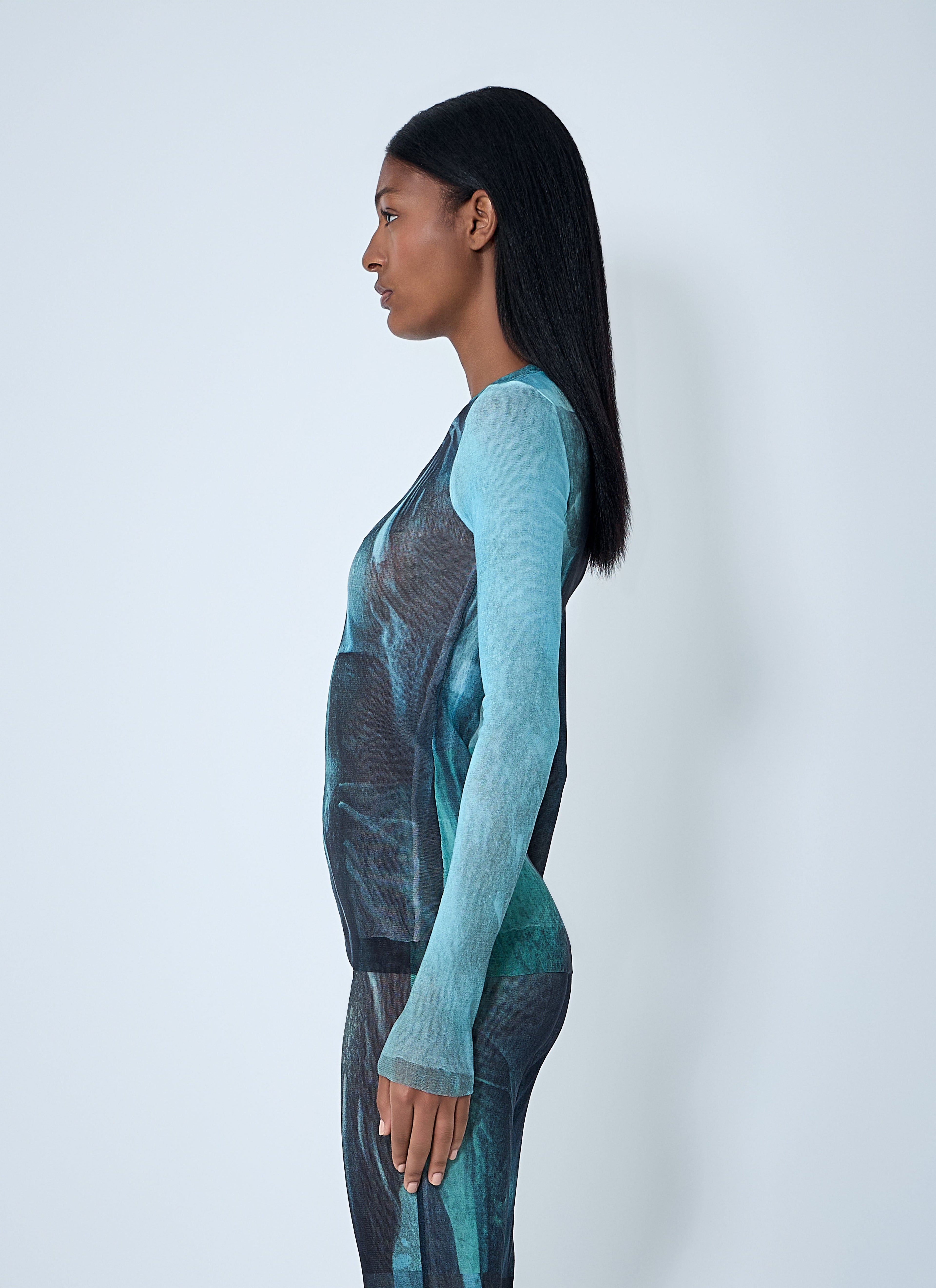 Jean Paul Gaultier Women Water Mesh Top by Luosophy