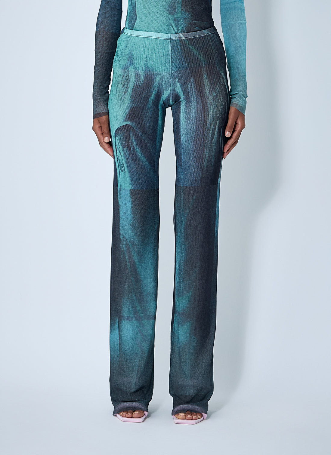 Jean Paul Gaultier Women Water Mesh Pants by Luosophy