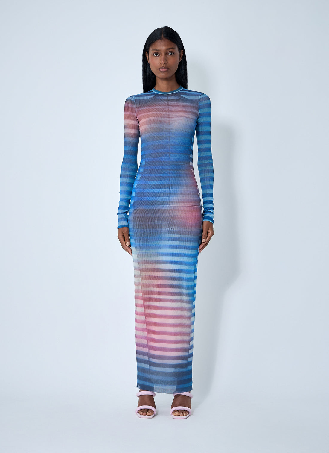 Jean Paul Gaultier Women Air Mesh Maxi Dress by Luosophy