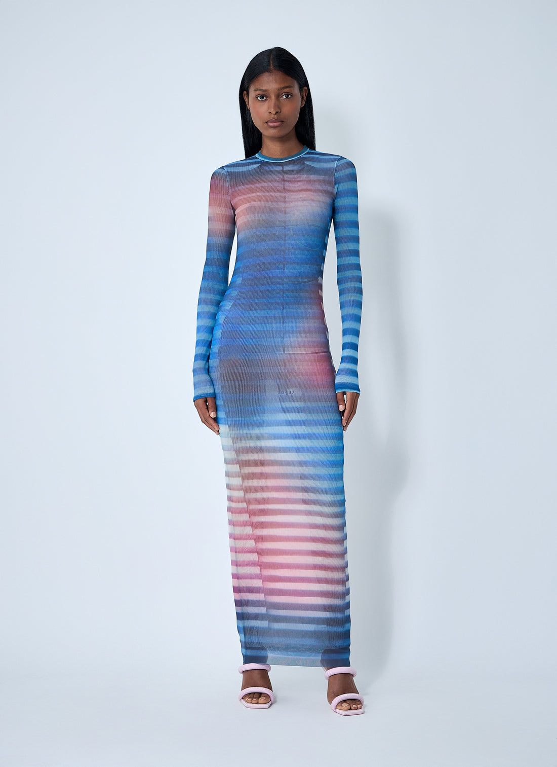 Jean Paul Gaultier Women Air Mesh Maxi Dress by Luosophy