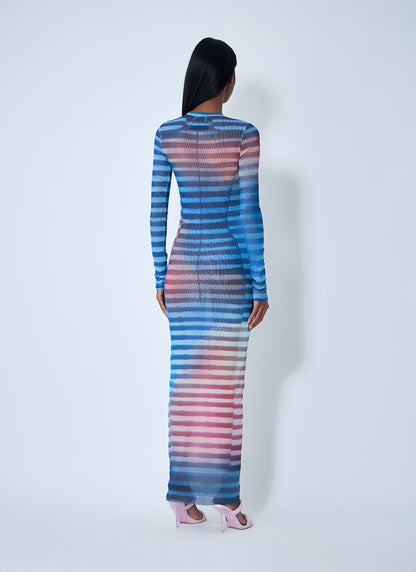 Jean Paul Gaultier Women Air Mesh Maxi Dress by Luosophy