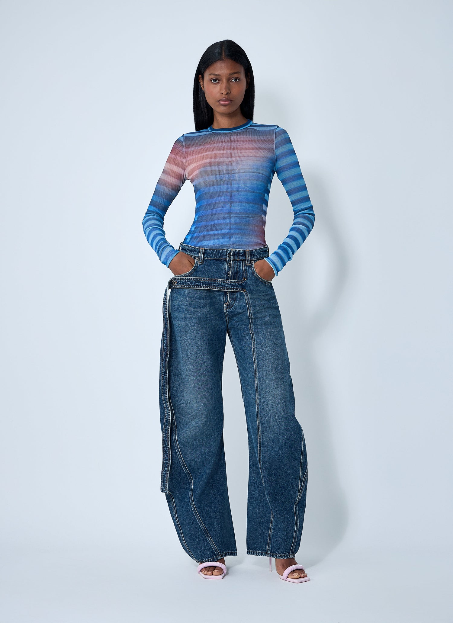 Jean Paul Gaultier Women Air Mesh Top by Luosophy