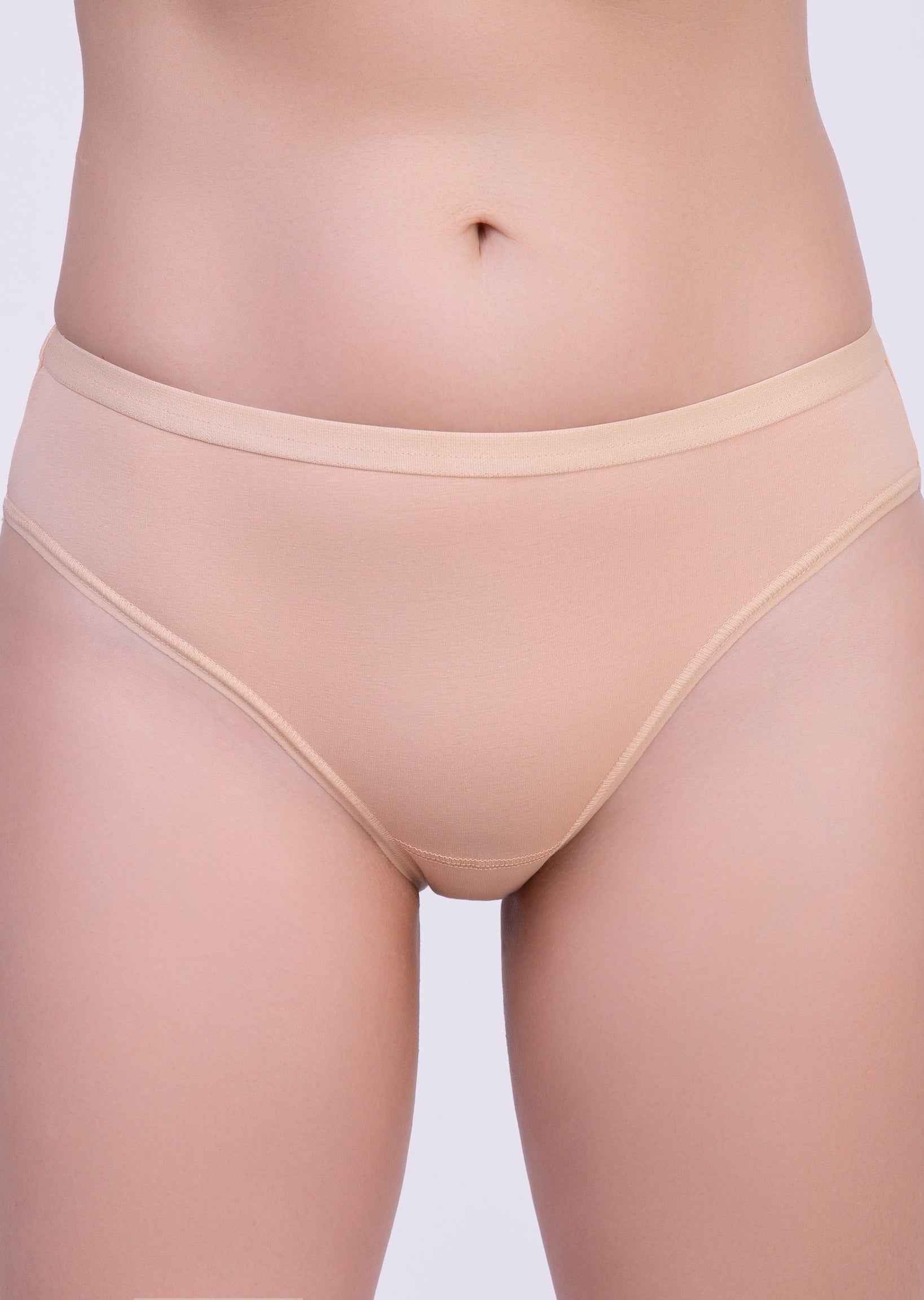 Cotton Panties Milavitsa 265430 - Medium-Waisted Slip