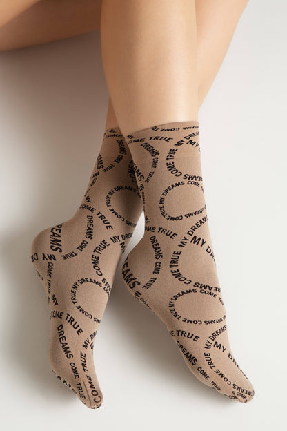 Dense Socks Conte Fantasy - Knitted "My dreams" Design