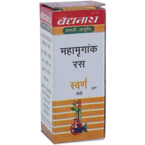 Baidyanath Jhansi Mahamrigank Ras (With Gold &amp; Pearl) Tablets