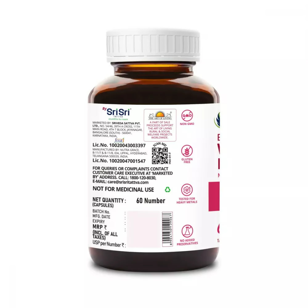 Sri Sri Tattva Supasupp SupaSupp Evening Primrose Oil Capsules - Women&