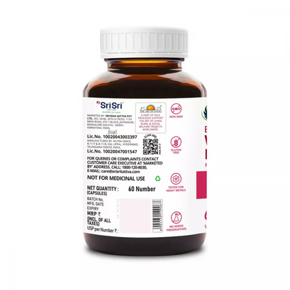 Sri Sri Tattva Supasupp SupaSupp Evening Primrose Oil Capsules - Women&
