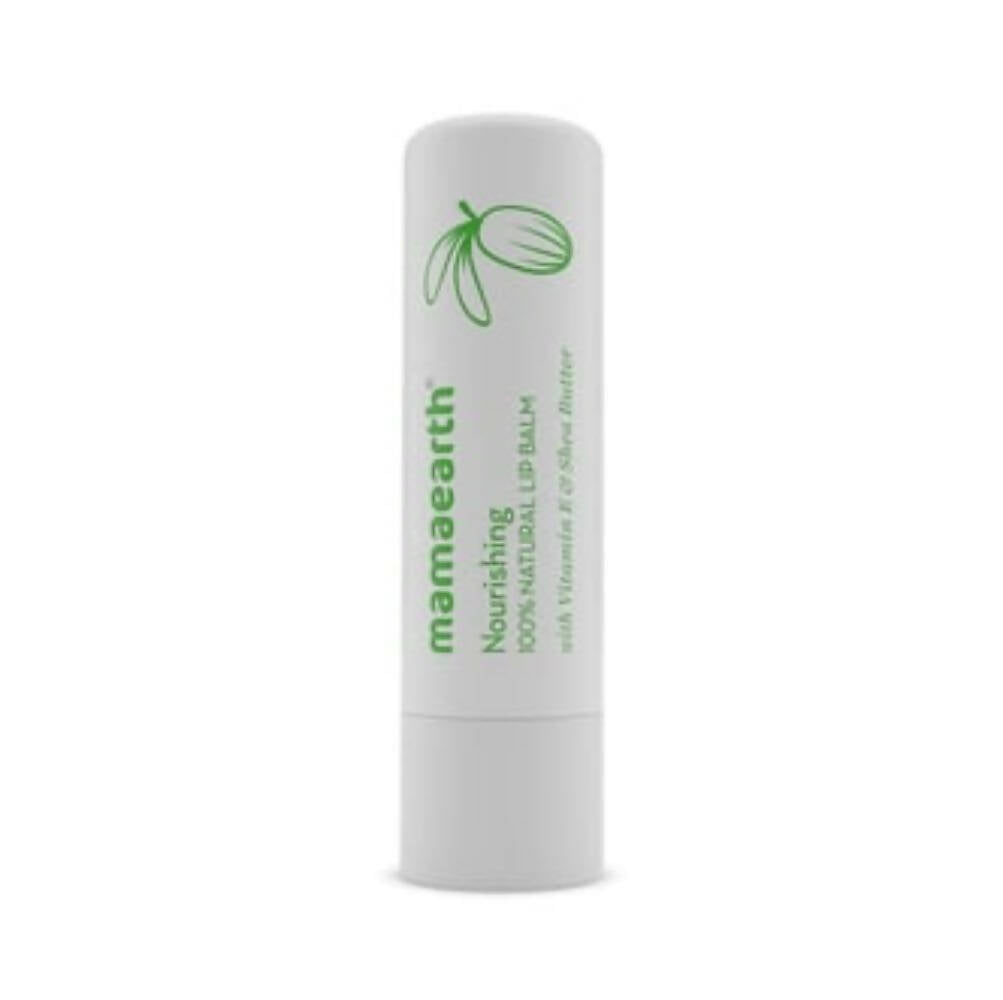 Mamaearth Nourishing 100% Natural Lip Balm With Vitamin E &amp; Shea Butter