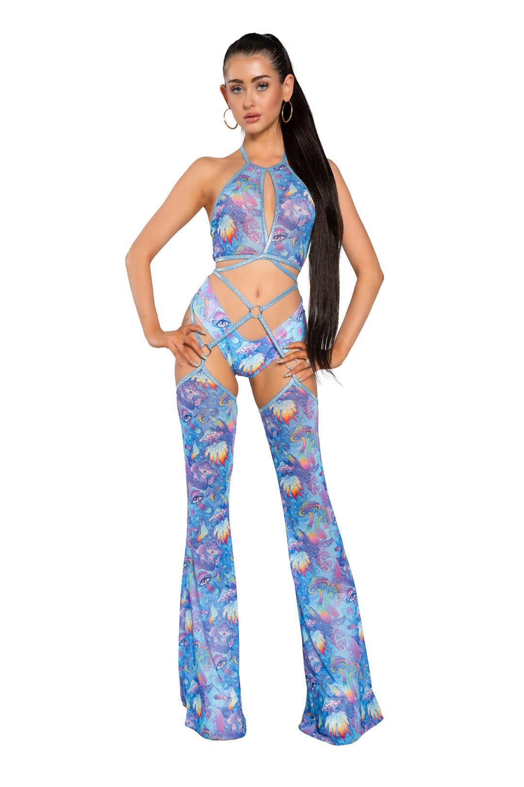 Mesh Wrap Halter 