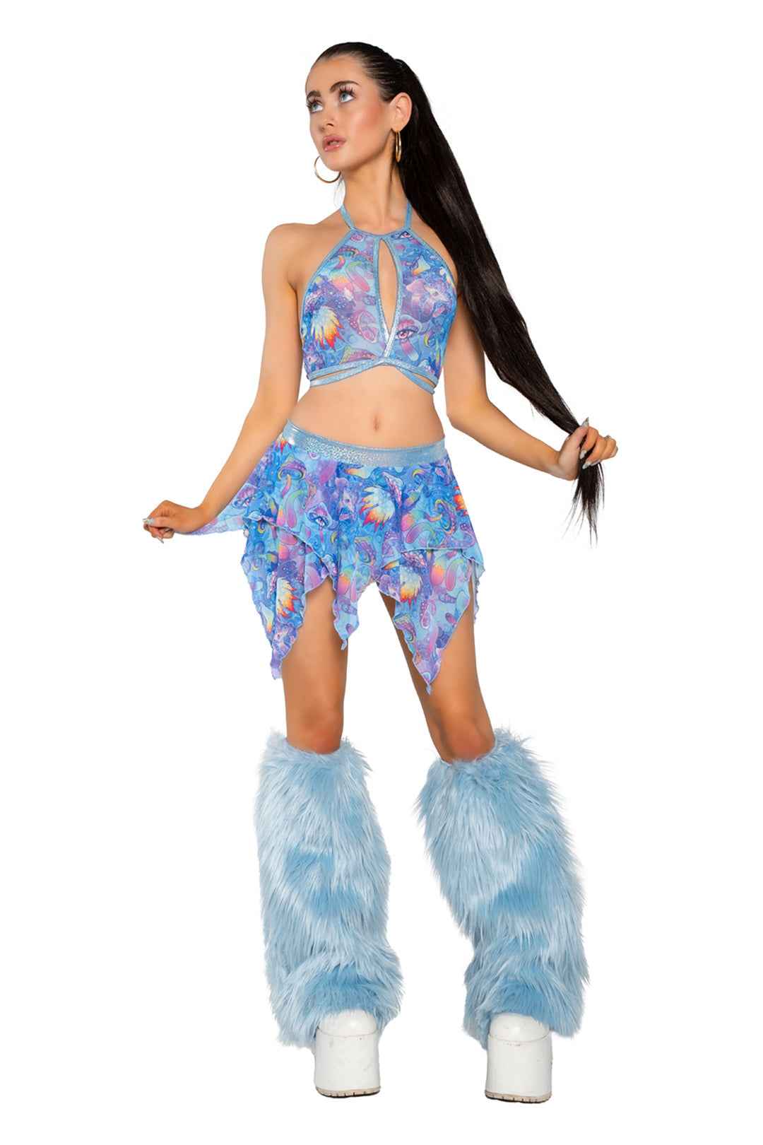 Mesh Wrap Halter