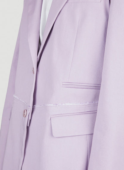 Jw Anderson Women Deconstructed Blazer by Luosophy