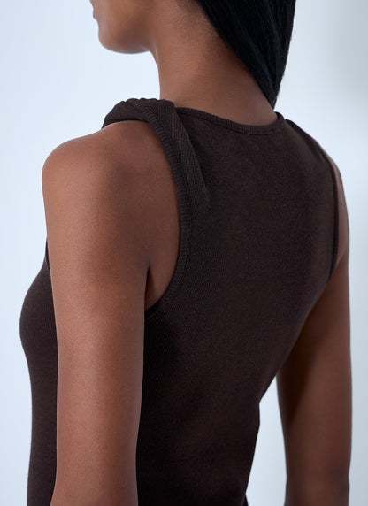Jw Anderson Women Logo Motif Rib Dress by Luosophy