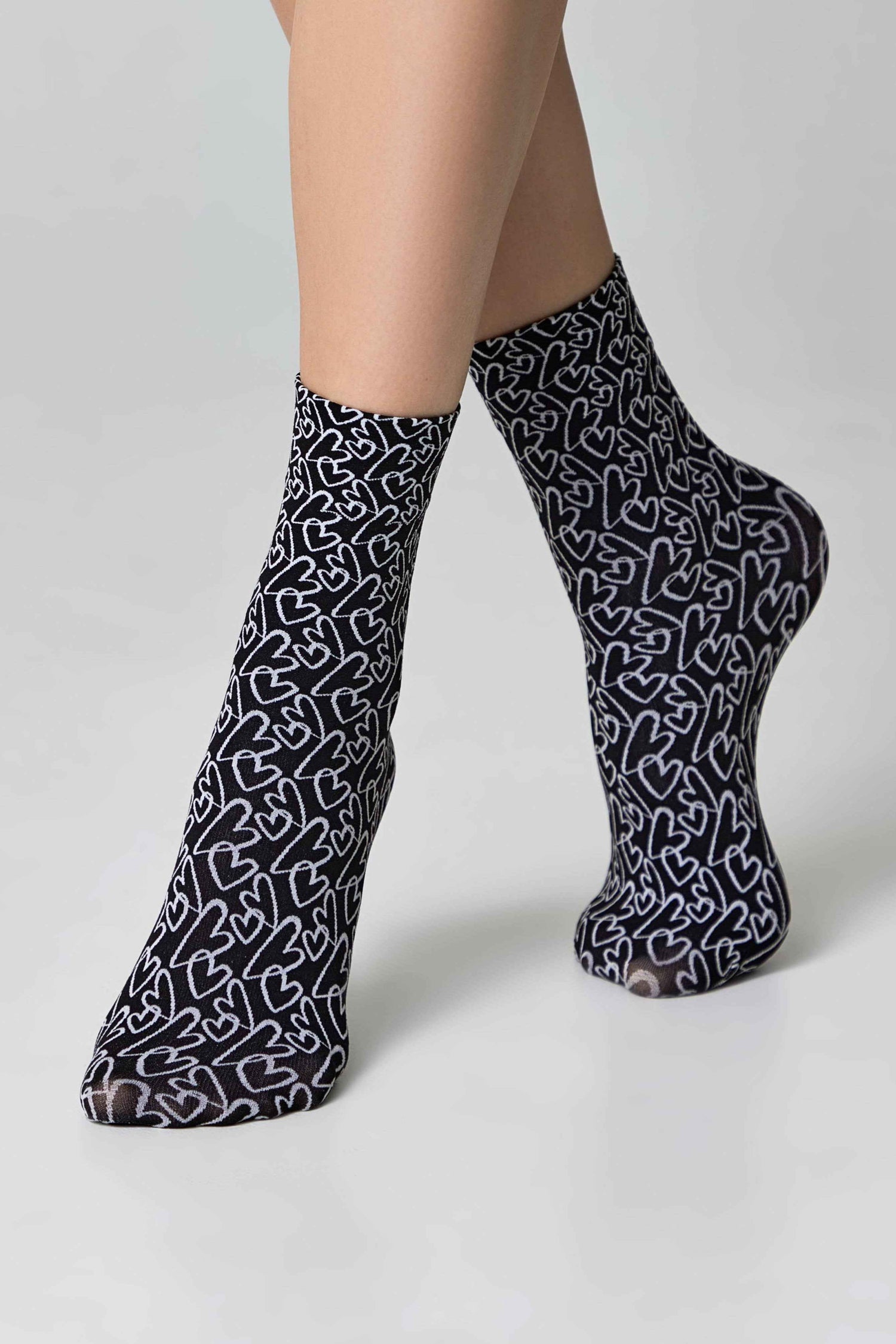 Dense Socks Conte Fantasy - "Love" Designs