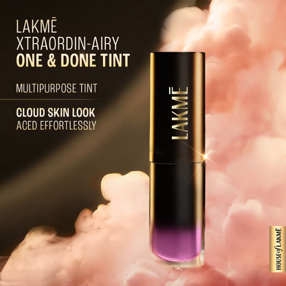 Lakme Xtraordin-Airy One-And-Done Lip, Eye &amp; Cheek Tint - Lavender Mist