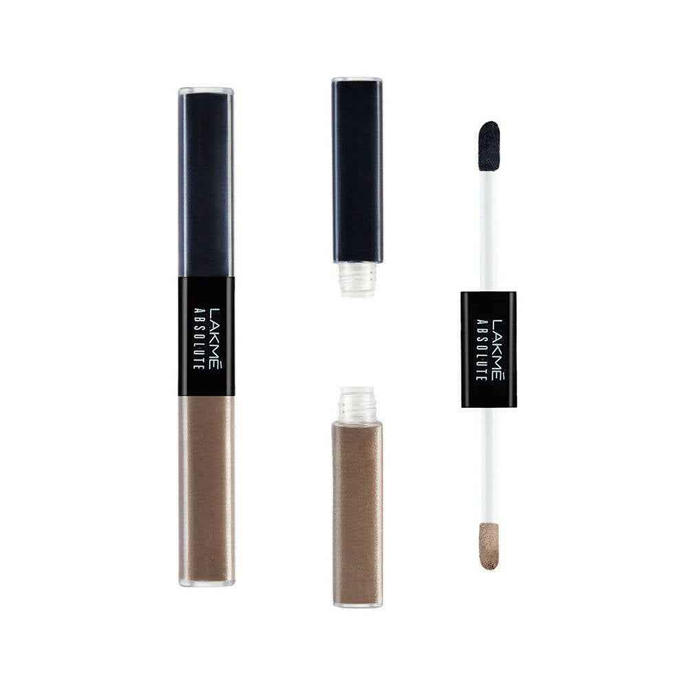 Lakme Absolute Explore Liquid Eye Shadow - Cashmere Love &amp; Diamond Black