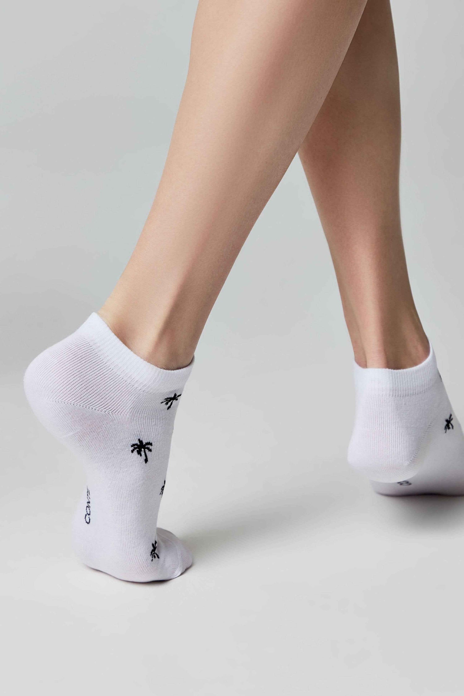 Cotton Ankle Socks Conte Active - 589 Palm Trees
