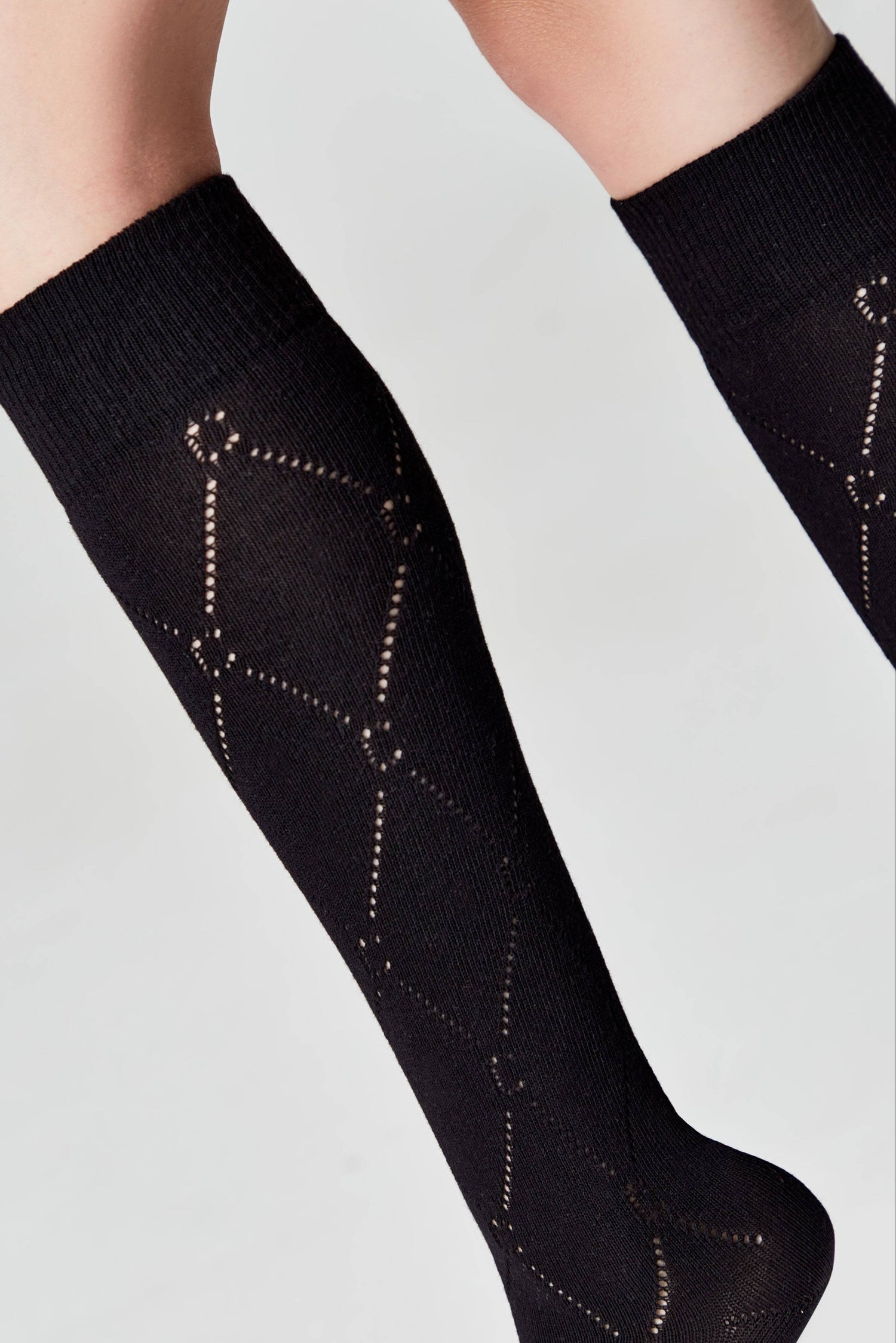 Cotton Knee Highs Conte Classic 007  DestGlow