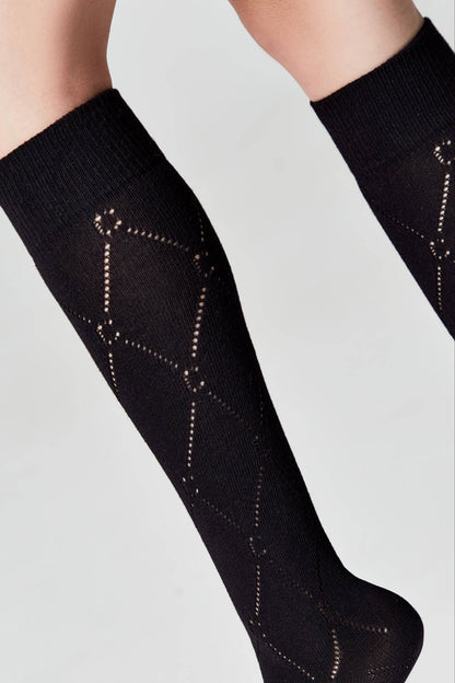 Cotton Knee Highs Conte Classic 007  DestGlow