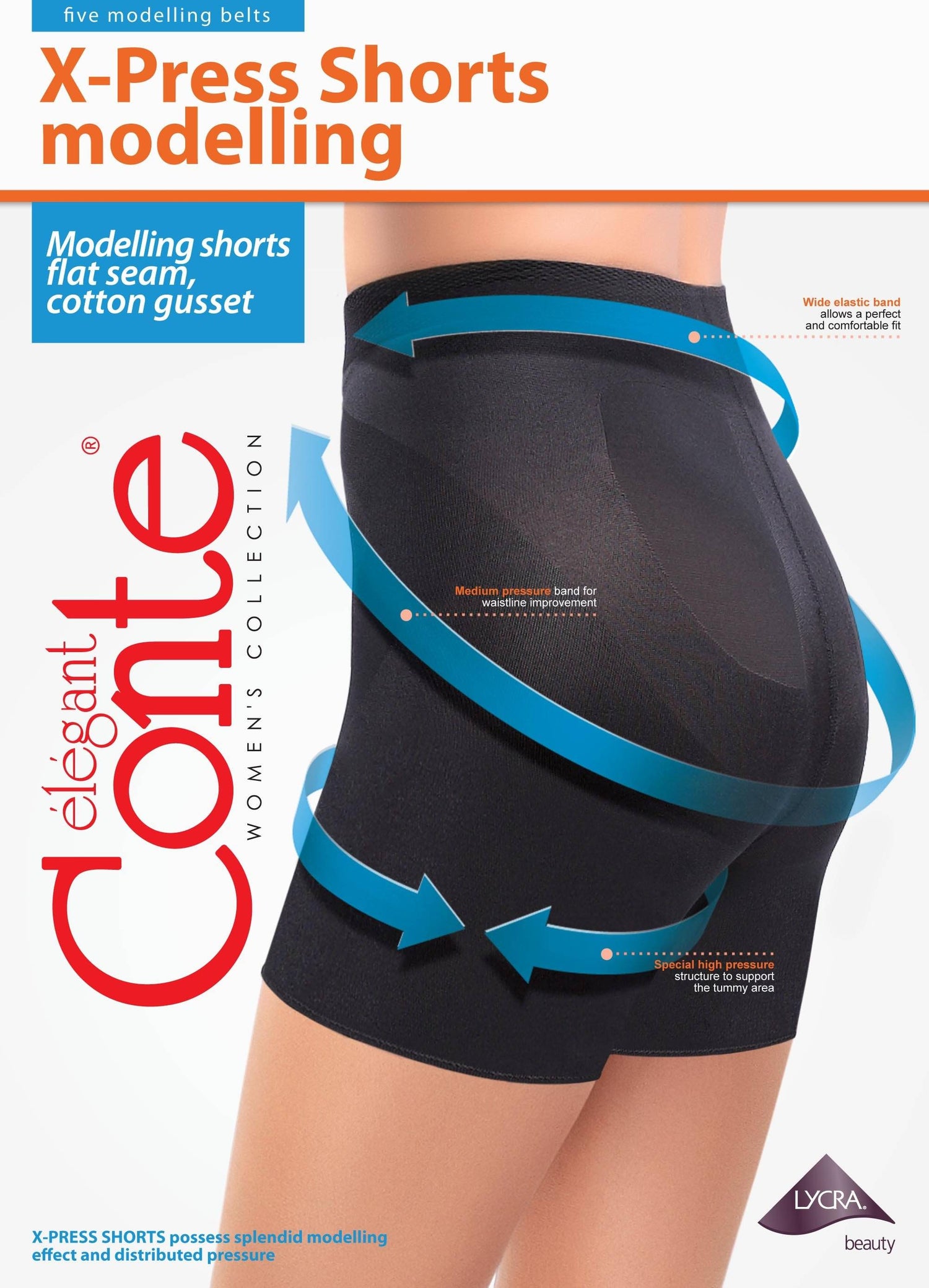 Shapewear Shorts Conte X-Press - Control Top