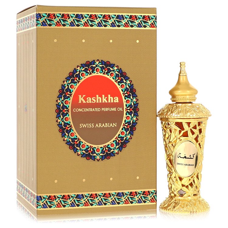 Swiss Arabian Kashkha by Swiss Arabian Concentrated Perfume Oil (Unisex) 0.6 oz for Men 