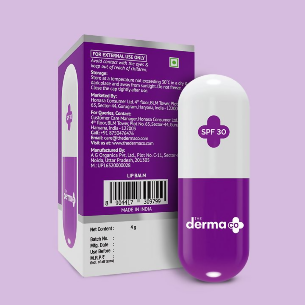 The Derma Co 1% Ceramide Complex Lip Balm With Ceramides &amp; Vitamin E